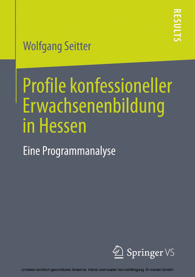 Profile konfessioneller Erwachsenenbildung in Hessen main product photo