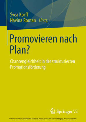 Promovieren nach Plan?
