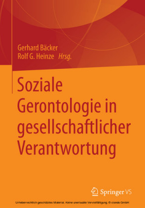 Soziale Gerontologie in gesellschaftlicher Verantwortung