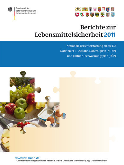 Berichte zur Lebensmittelsicherheit 2011 main product photo