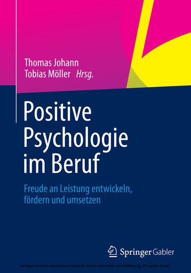 Positive Psychologie im Beruf main product photo