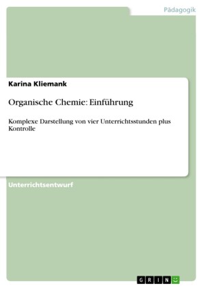 Organische Chemie: Einführung