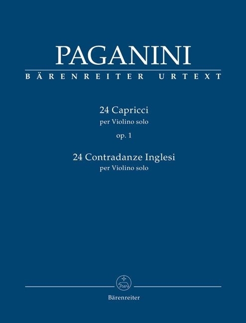 24 Capricci op. 1 per Violino Solo / 24 Contradanze inglesi per Violino Solo main product photo