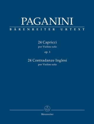 24 Capricci op. 1 per Violino Solo / 24 Contradanze inglesi per Violino Solo