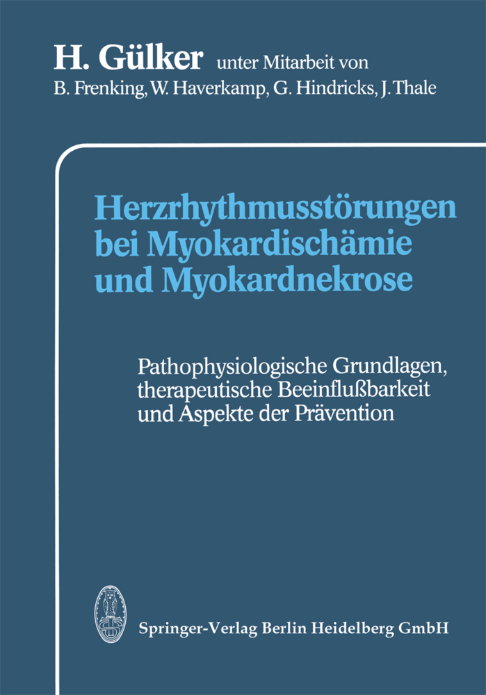 Herzrhythmusstörungen bei Myokardischämie und Myokardnekrose main product photo