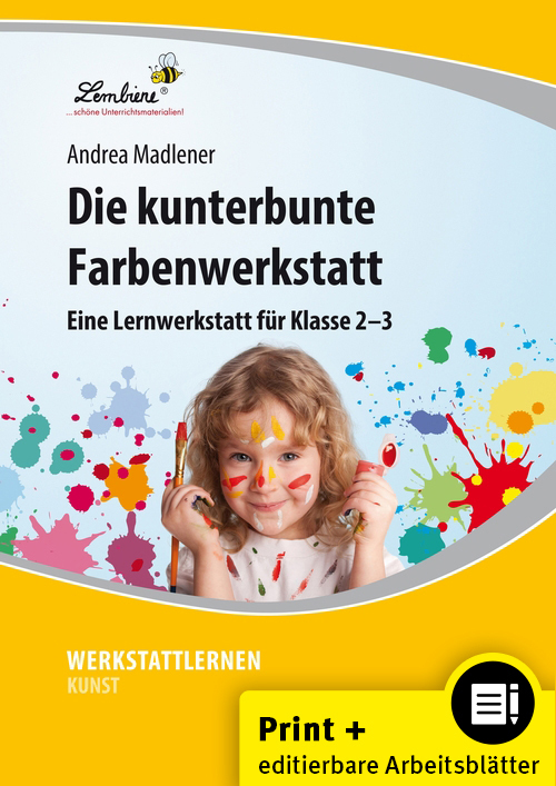 Die kunterbunte Farbenwerkstatt, m. 1 CD-ROM main product photo