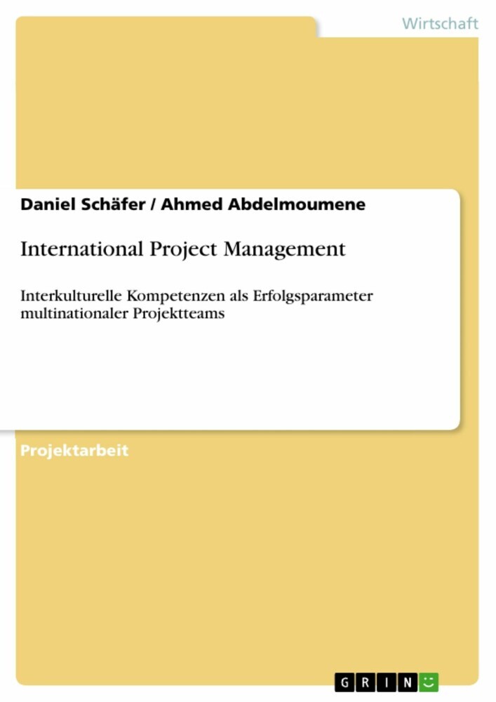 International Project Management main product photo