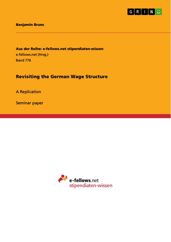 Revisiting the German Wage Structure main product photo
