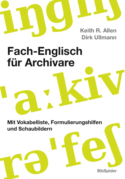 Fach-Englisch für Archivare, m. CD-ROM main product photo