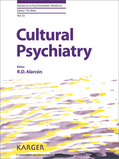 Cultural Psychiatry main product photo