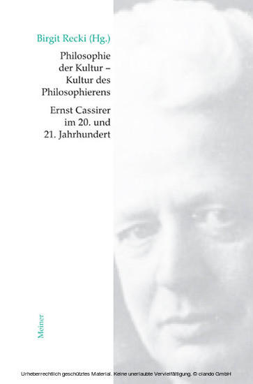 Philosophie der Kultur - Kultur des Philosophierens main product photo