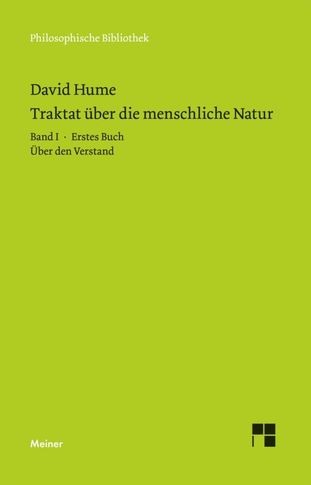 Ein Traktat über die menschliche Natur Band 1 main product photo