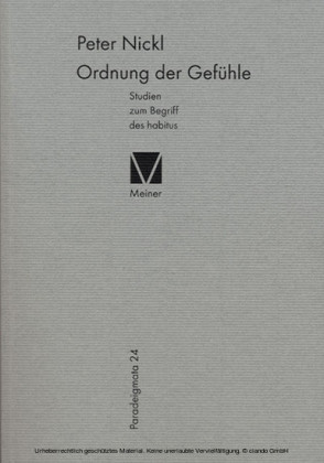 Ordnung der Gefühle