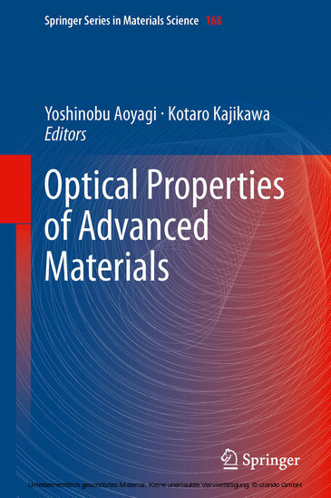 Optical Properties of Advanced Materials main product photo