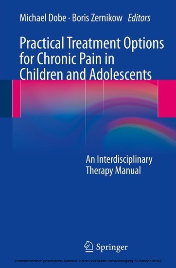 Practical Treatment Options for Chronic Pain in Children and Adolescents main product photo