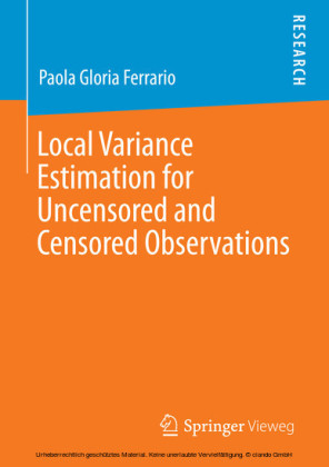 Local Variance Estimation for Uncensored and Censored Observations