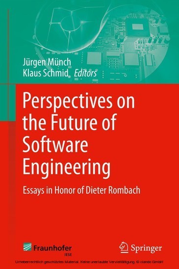 Perspectives on the Future of Software Engineering main product photo