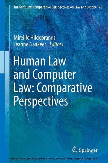 Human Law and Computer Law: Comparative Perspectives main product photo