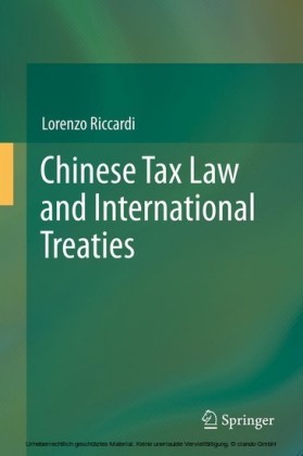 Chinese Tax Law and International Treaties