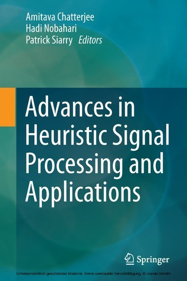 Advances in Heuristic Signal Processing and Applications main product photo