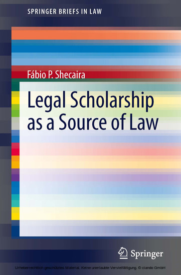 Legal Scholarship as a Source of Law main product photo