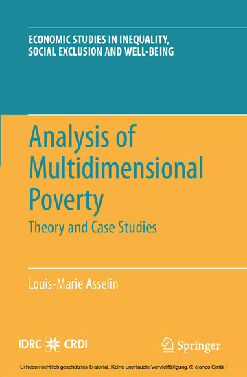 Analysis of Multidimensional Poverty main product photo