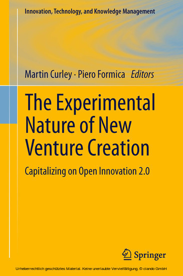 The Experimental Nature of New Venture Creation main product photo