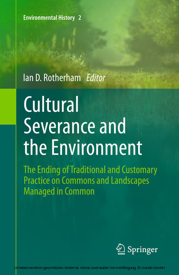 Cultural Severance and the Environment main product photo