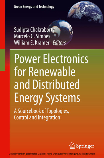 Power Electronics for Renewable and Distributed Energy Systems main product photo