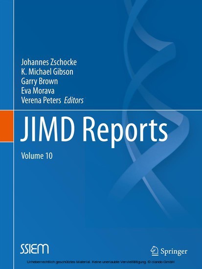 JIMD Reports - Volume 10 main product photo