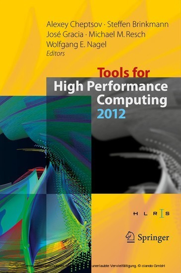 Tools for High Performance Computing 2012 main product photo