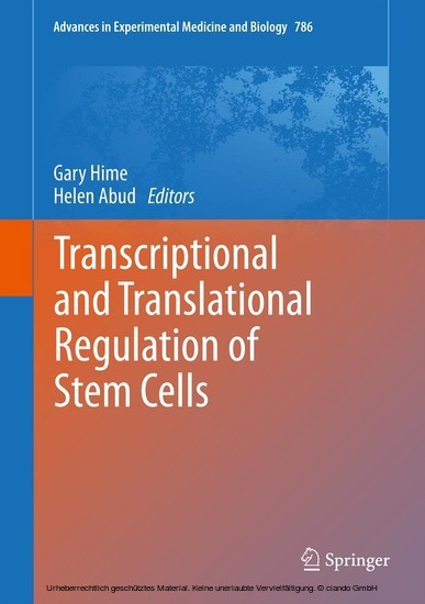 Transcriptional and Translational Regulation of Stem Cells main product photo