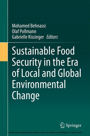 Sustainable Food Security in the Era of Local and Global Environmental Change main product photo