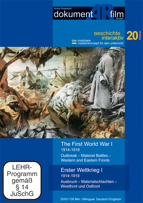 Erster Weltkrieg I - 1914-1918, 3 DVD-Video main product photo