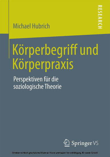 Körperbegriff und Körperpraxis main product photo