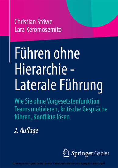 Führen ohne Hierarchie - Laterale Führung main product photo
