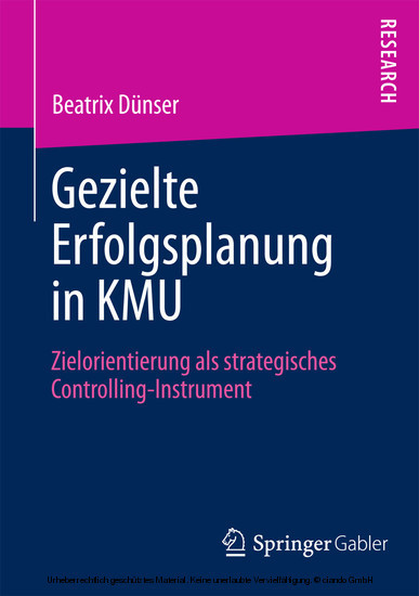 Gezielte Erfolgsplanung in KMU main product photo