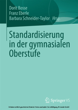 Standardisierung in der gymnasialen Oberstufe
