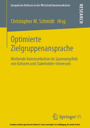 Optimierte Zielgruppenansprache