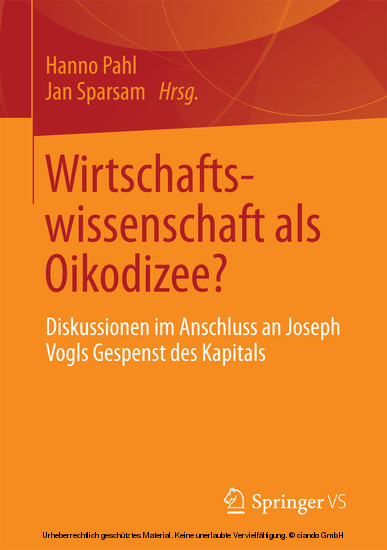 Wirtschaftswissenschaft als Oikodizee? main product photo