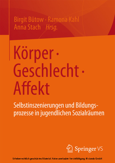 Körper - Geschlecht - Affekt main product photo