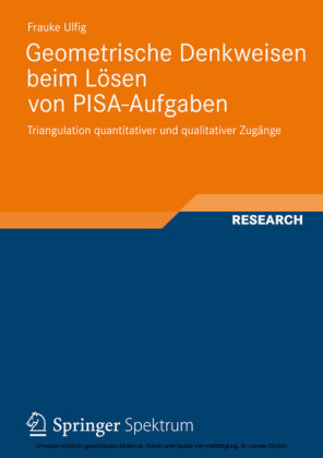 Geometrische Denkweisen beim Lösen von PISA-Aufgaben