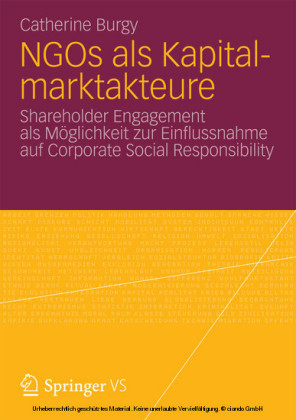 NGOs als Kapitalmarktakteure