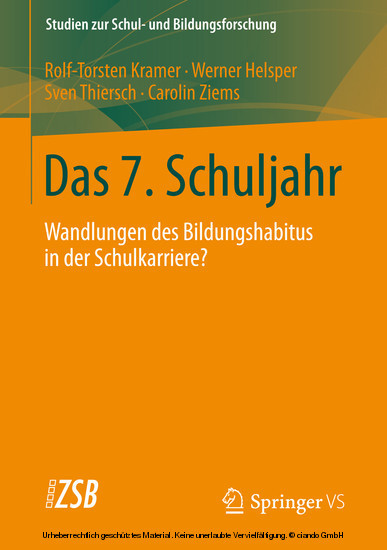 Das 7. Schuljahr main product photo