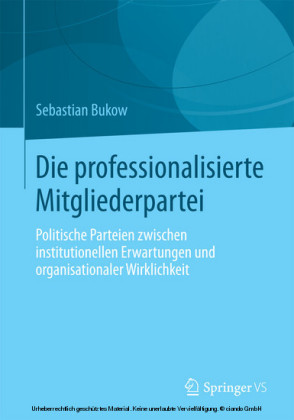 Die professionalisierte Mitgliederpartei