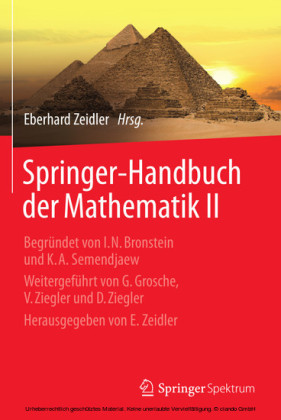 Springer-Handbuch der Mathematik II