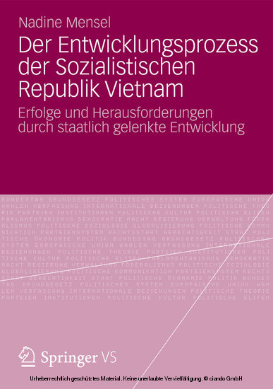 Der Entwicklungsprozess der Sozialistischen Republik Vietnam main product photo