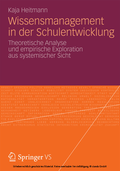 Wissensmanagement in der Schulentwicklung main product photo