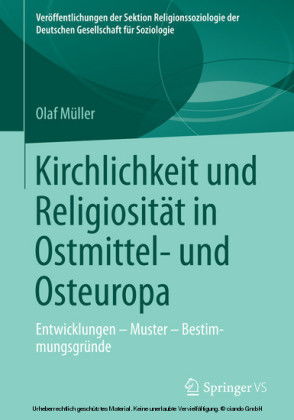 Kirchlichkeit und Religiosität in Ostmittel- und Osteuropa