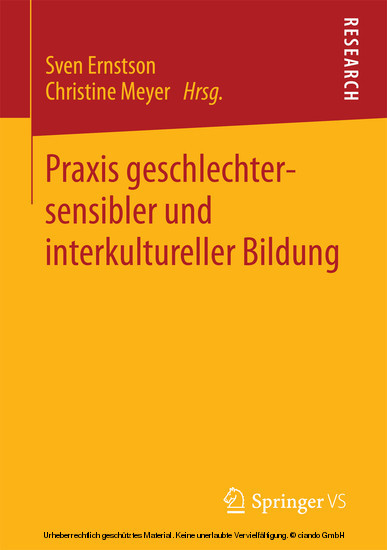 Praxis geschlechtersensibler und interkultureller Bildung main product photo